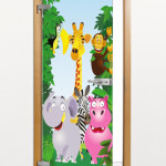 Dveře do dětského pokoje